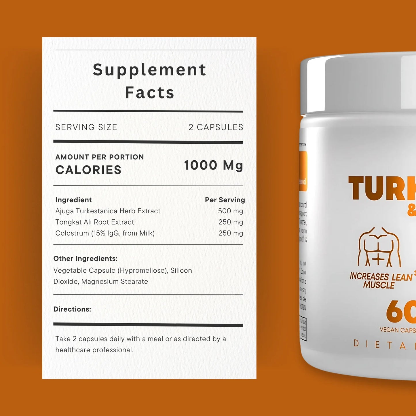 Turkesterone + Tongkat Ali – 1000mg
