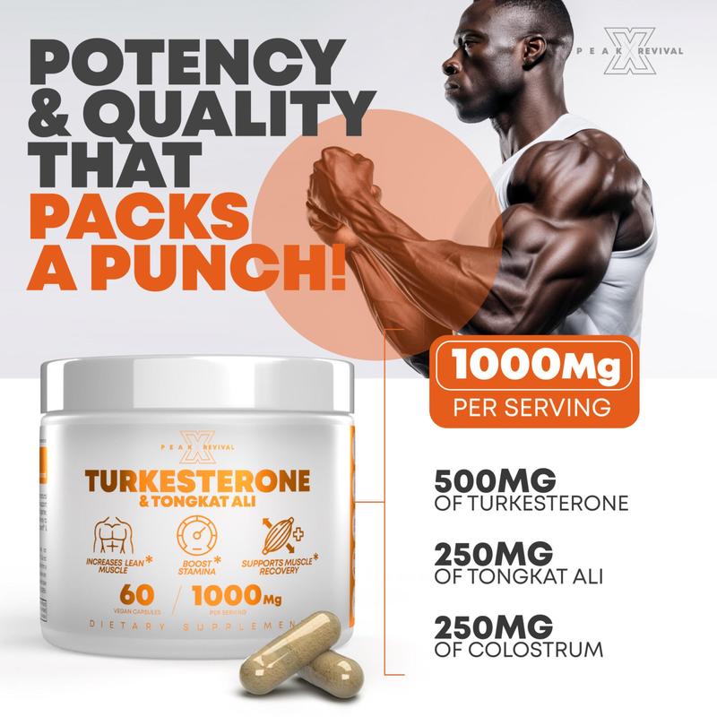 Turkesterone + Tongkat Ali – 1000mg