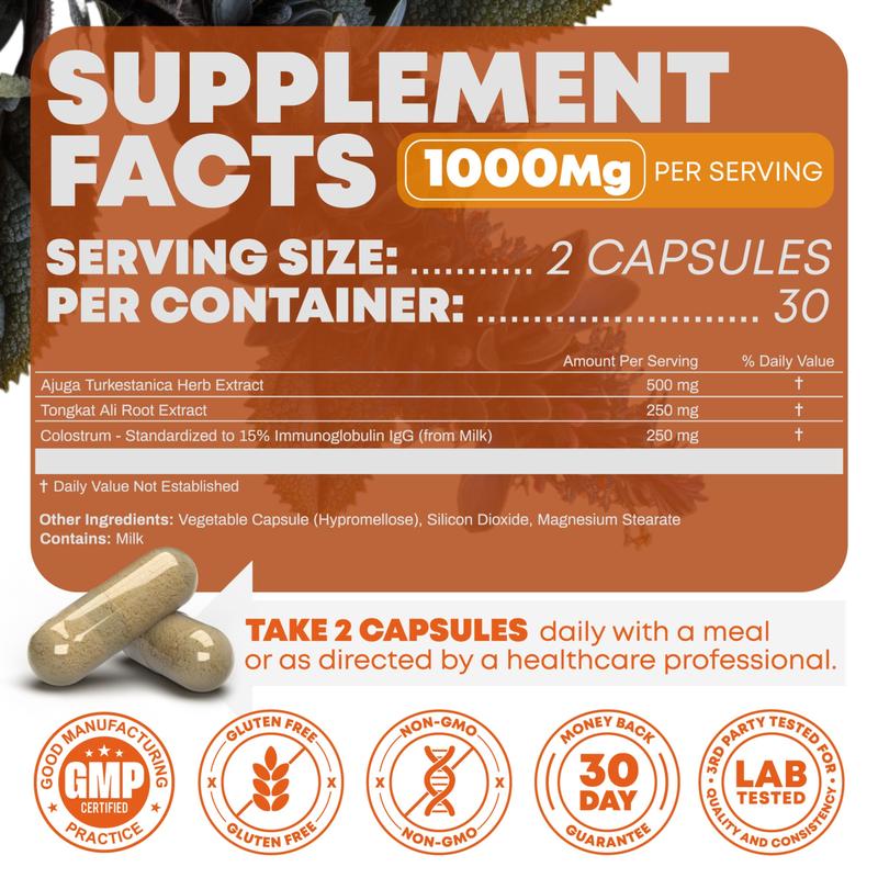 Turkesterone + Tongkat Ali – 1000mg